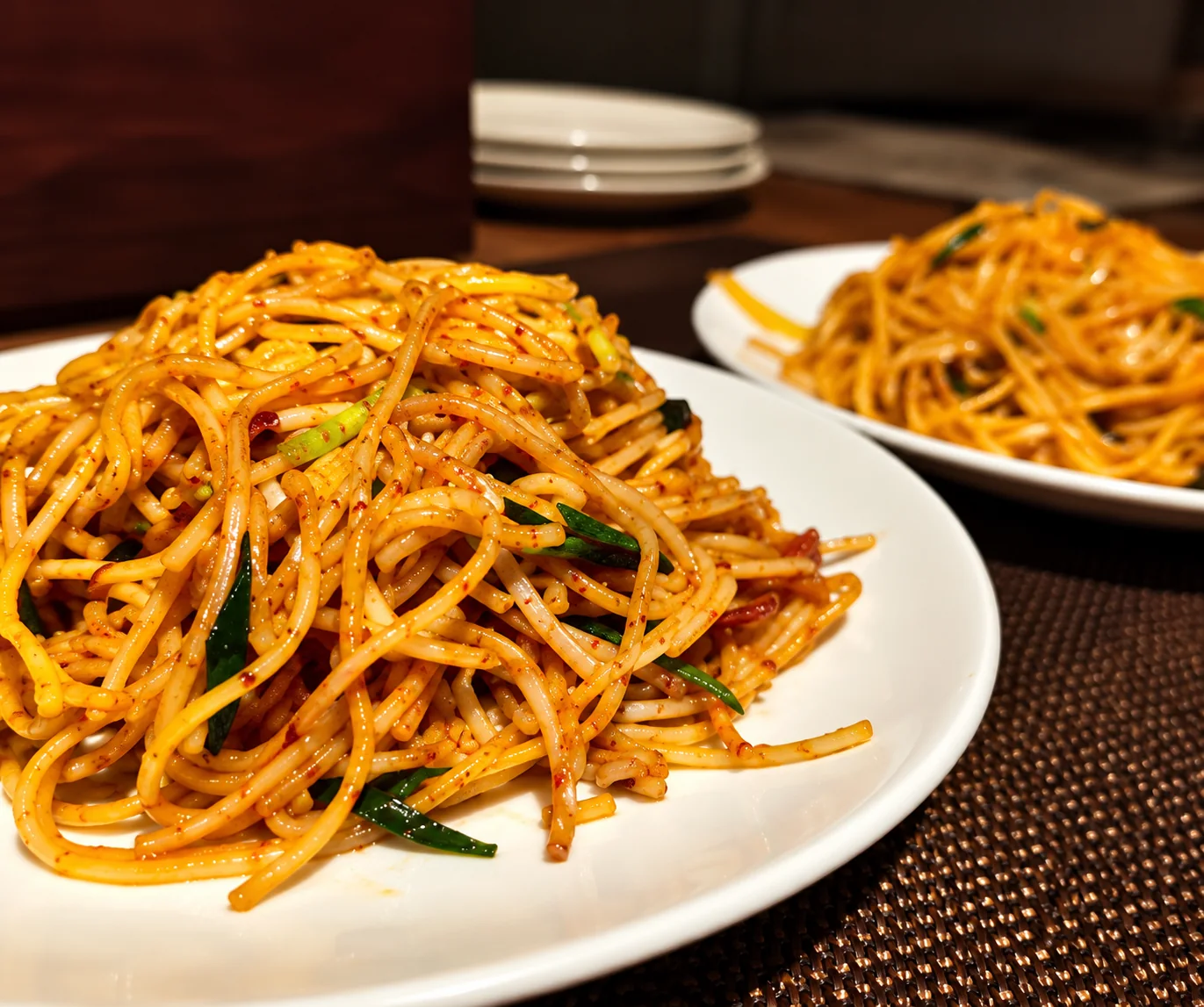 Stir-fried noodles